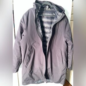 Men’s Under Armour 2XL Coldgear Infrared CG1 Down 3 in 1 Jacket Long Coat